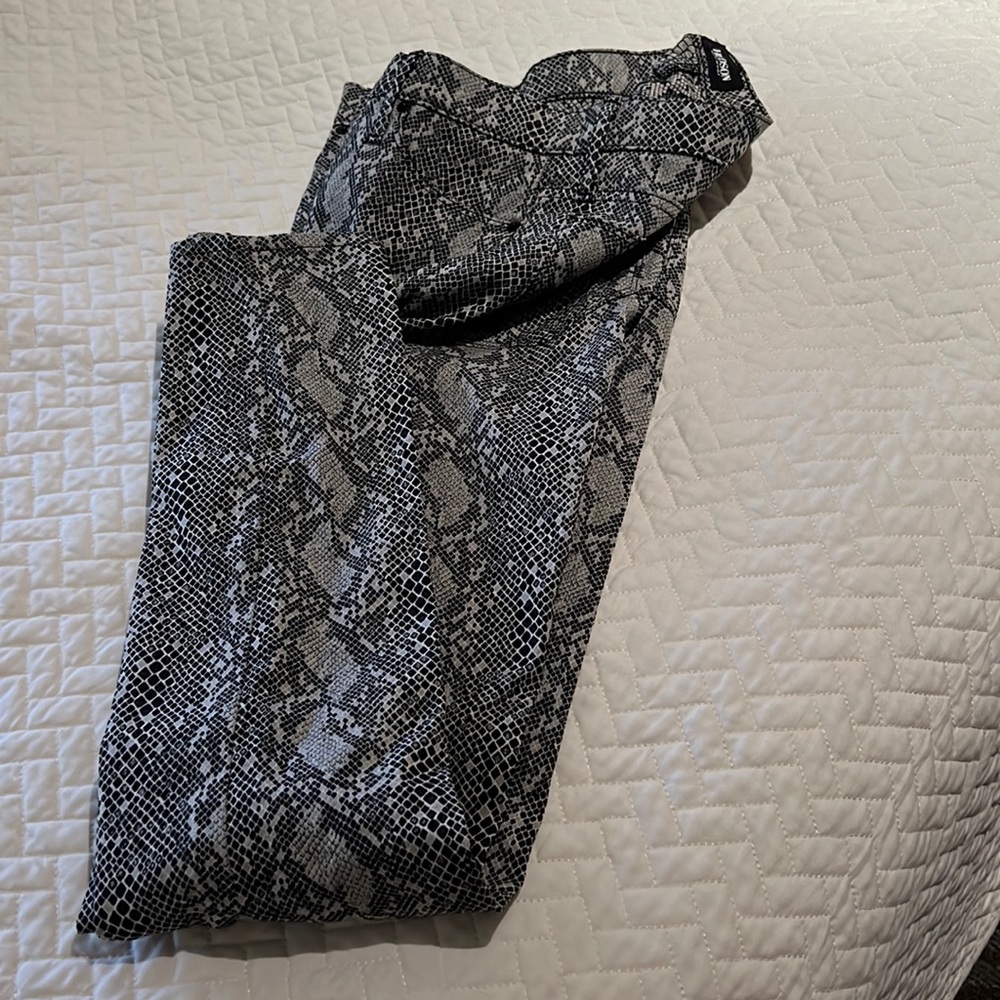 Hudson python look skinny pant